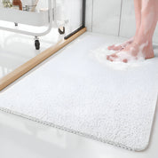 Tappetino da Doccia Antiscivolo con Drenaggio Rapido | Design Arrotolato per Comfort e Sicurezza 0