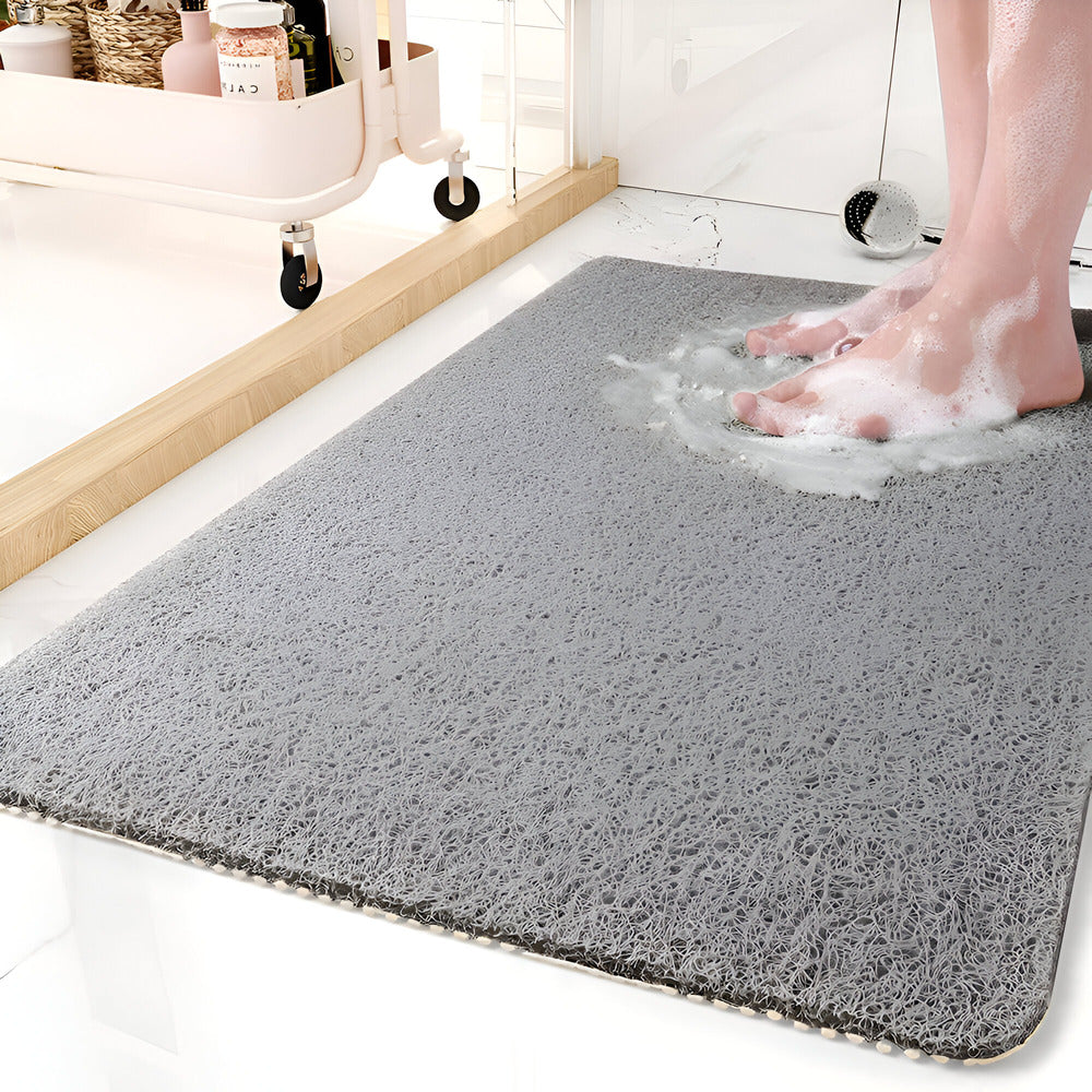 Tappetino da Doccia Antiscivolo con Drenaggio Rapido | Design Arrotolato per Comfort e Sicurezza 2