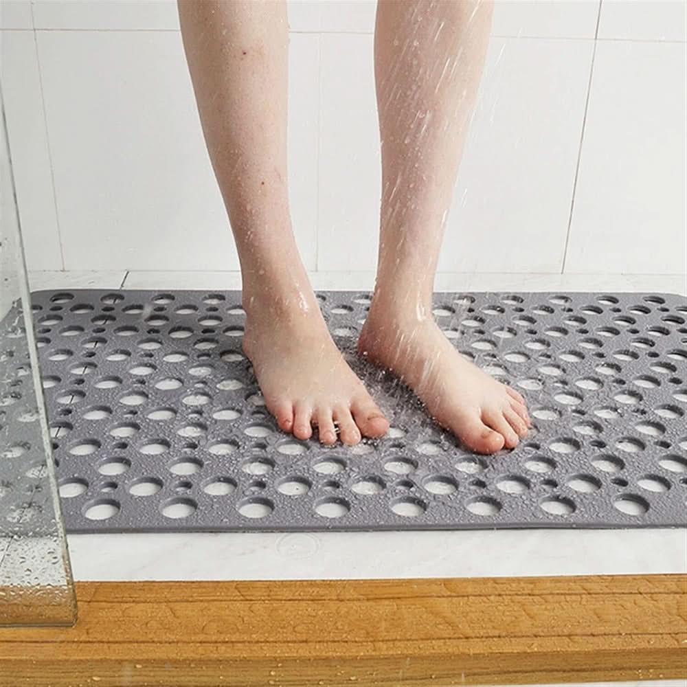 Tappetino da Doccia Antiscivolo di Lusso | Superficie Idrorepellente con Ventose Potenti per Massima Sicurezza 4
