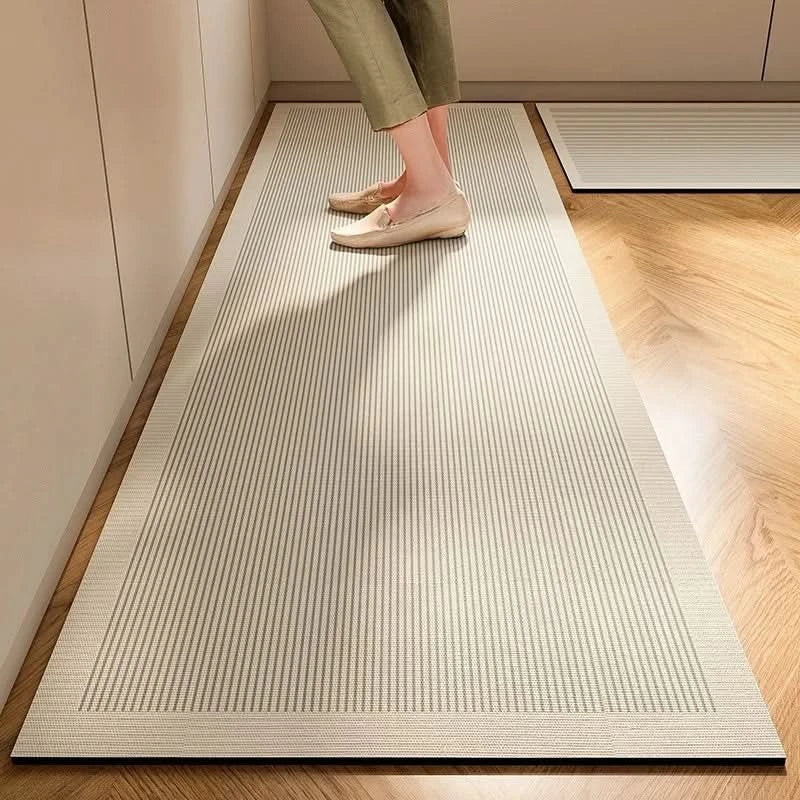 Tappeto Antiscivolo Cucina Minimalista con Design Sottile | Comfort e Sicurezza per la Tua Cucina 0