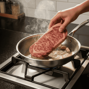 Titan-Premium | Padella in Acciaio Inox con Fondo Ottimizzato | Cottura Sana e Duratura per Ogni Piastra 4