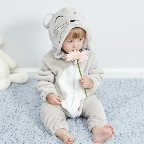 Tutina Neonati in Cotone con Animali e Tessuto Morbido | Comfort e Stile per il Tuo Piccolo 10