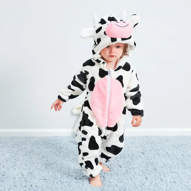 Tutina Neonati in Cotone con Animali e Tessuto Morbido | Comfort e Stile per il Tuo Piccolo 4