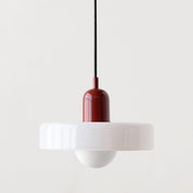 VetroColorato | Elegante Lampada a Sospensione Bauhaus Moderna 0
