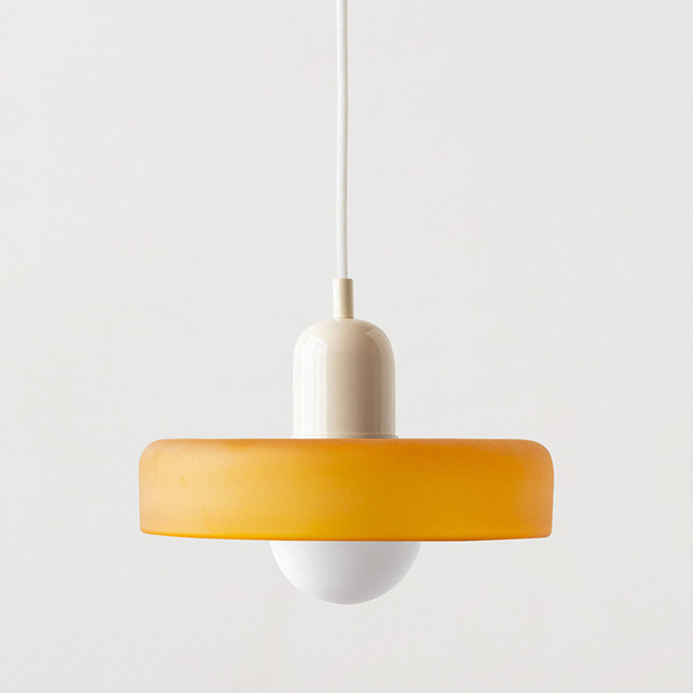 VetroColorato | Elegante Lampada a Sospensione Bauhaus Moderna 10