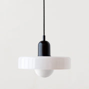 VetroColorato | Elegante Lampada a Sospensione Bauhaus Moderna 17