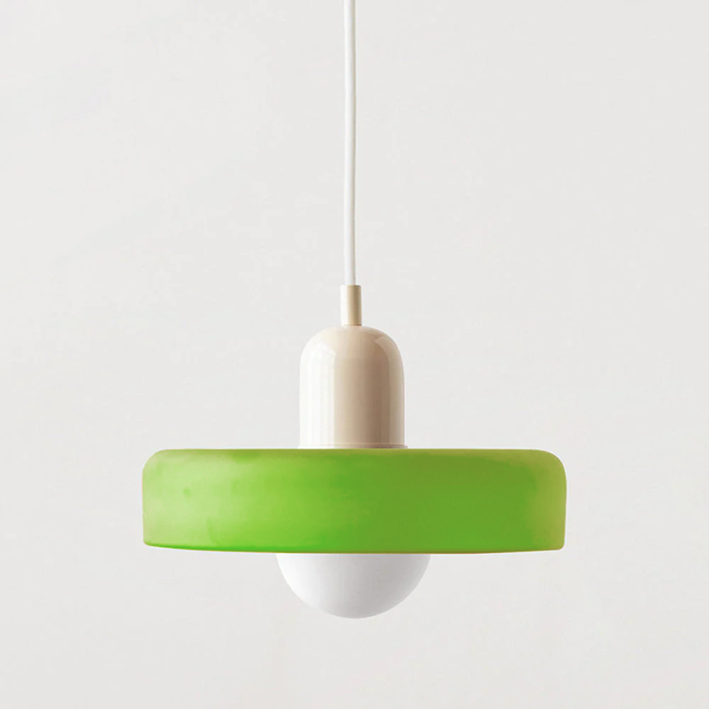 VetroColorato | Elegante Lampada a Sospensione Bauhaus Moderna 23