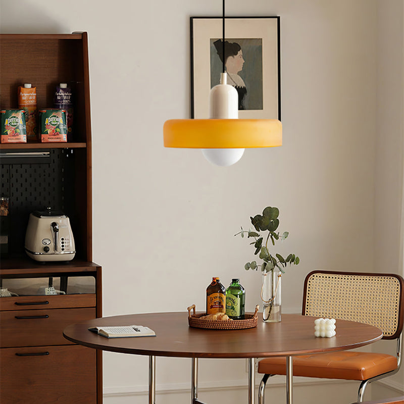 VetroColorato | Elegante Lampada a Sospensione Bauhaus Moderna 3