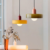 VetroColorato | Elegante Lampada a Sospensione Bauhaus Moderna 6