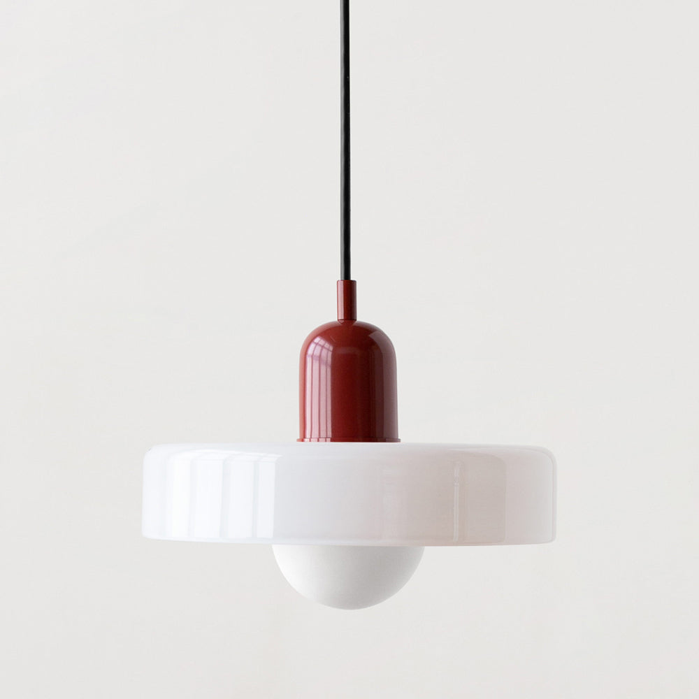 VetroColorato | Stylish Modern Bauhaus Pendant Lamp with Colorful Glass 0