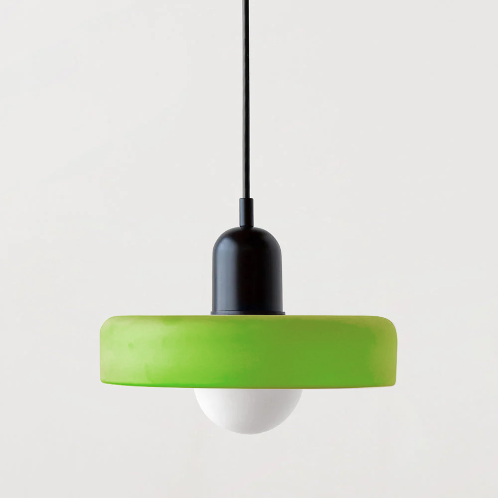VetroColorato | Stylish Modern Bauhaus Pendant Lamp with Colorful Glass 10