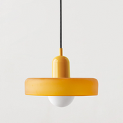 VetroColorato | Stylish Modern Bauhaus Pendant Lamp with Colorful Glass 14