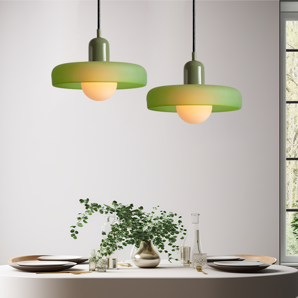 VetroColorato | Stylish Modern Bauhaus Pendant Lamp with Colorful Glass 18