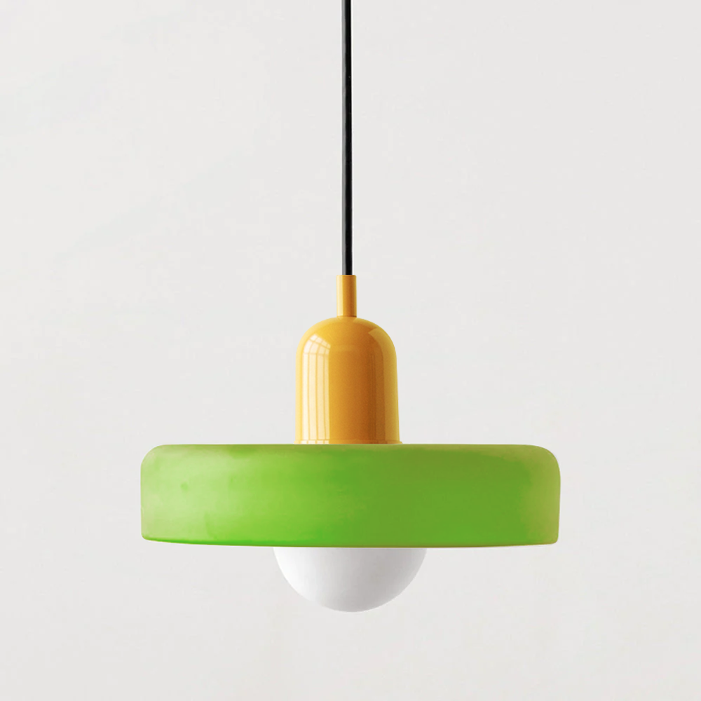 VetroColorato | Stylish Modern Bauhaus Pendant Lamp with Colorful Glass 22