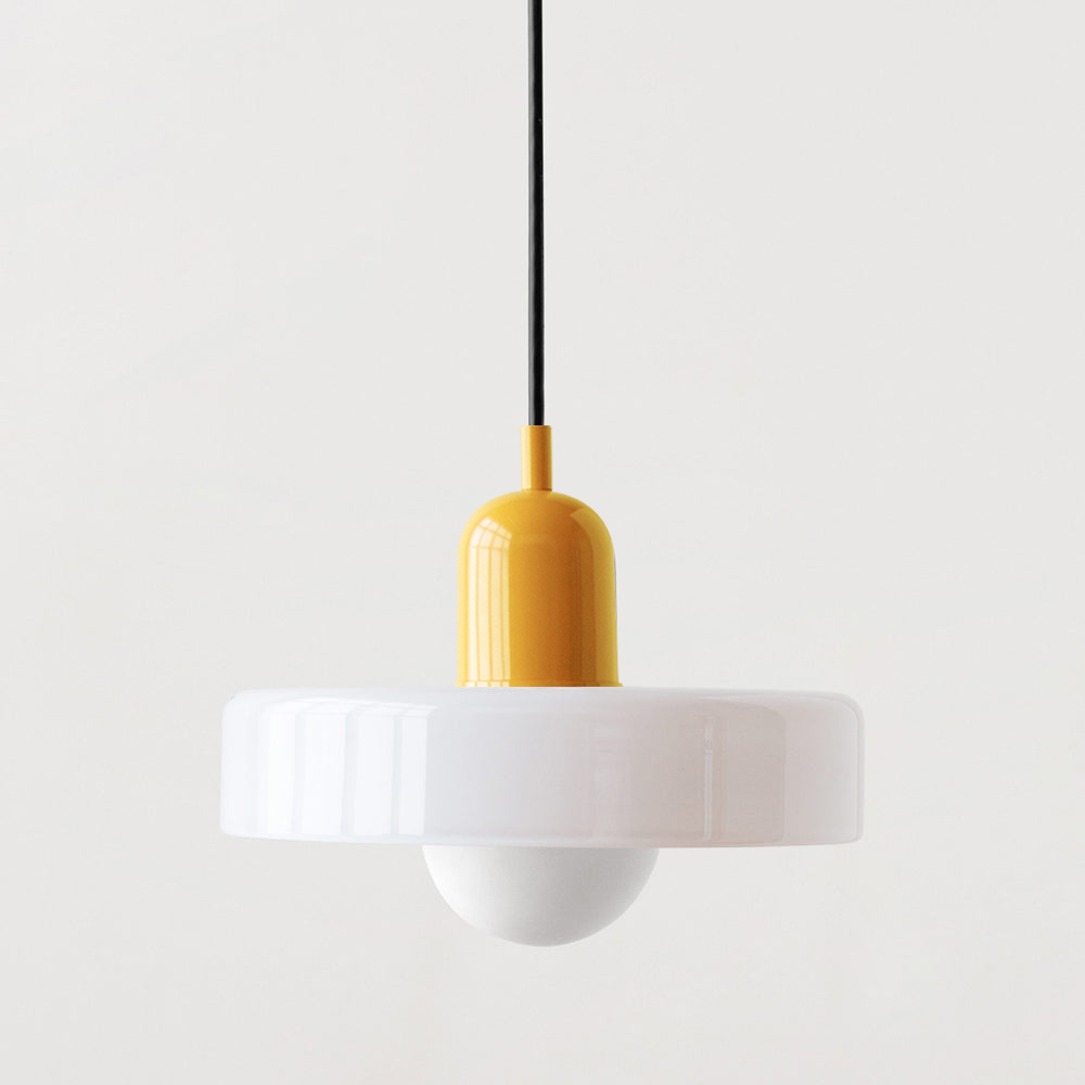 VetroColorato | Stylish Modern Bauhaus Pendant Lamp with Colorful Glass 6