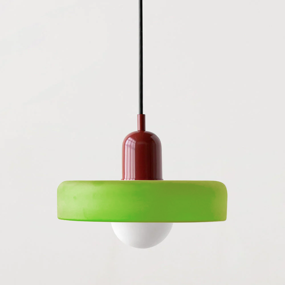 VetroColorato | Stylish Modern Bauhaus Pendant Lamp with Colorful Glass 7
