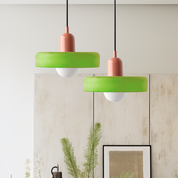 VetroColorato | Stylish Modern Bauhaus Pendant Lamp with Colorful Glass 8