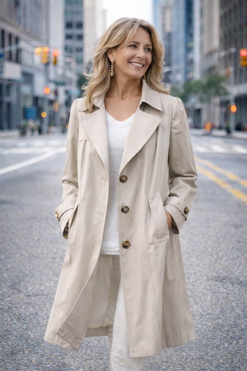 Vittoria | Elegante Trench Donna Versatile per Ogni Occasione