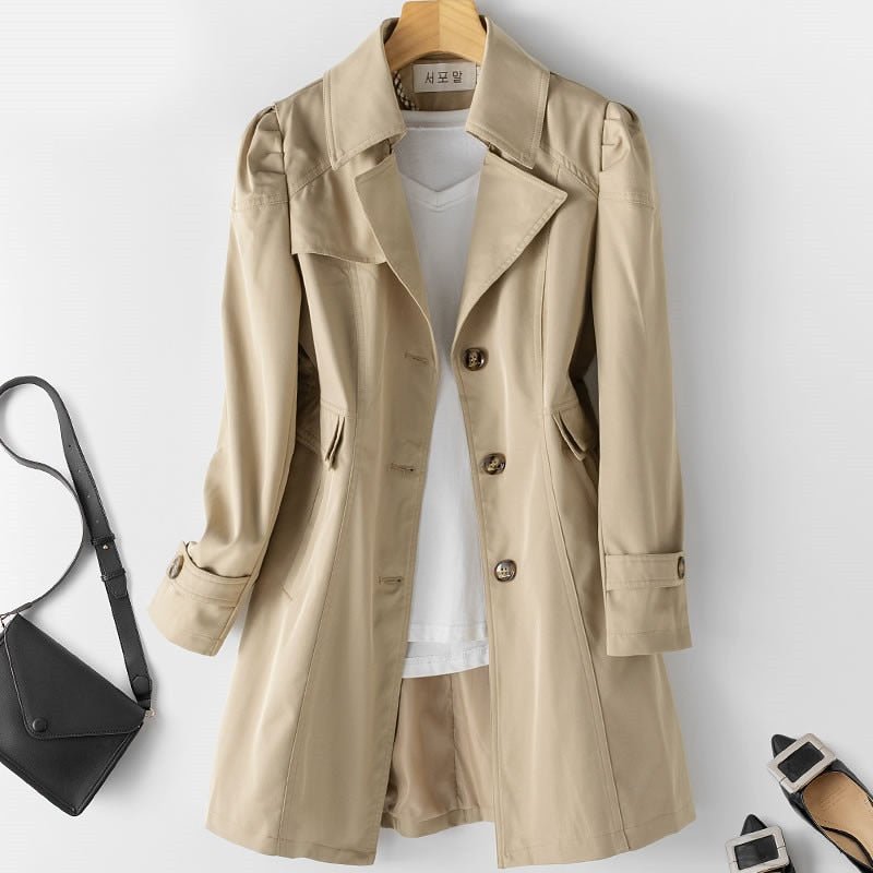 Vittoria| Elegante Trench Donna Versatile per Ogni Occasione 2