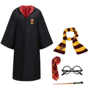 WizardCraft | Costume Completo da Mago di Hogwarts con Mantello e Bacchetta | Design Autentico per Magia e Divertimento 6