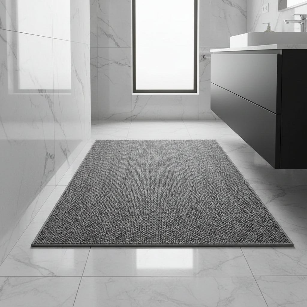 Zerbino Assorbente da Esterno con Design Geometrico | Tappeto per Ingressi Puliti e Sicuri 0