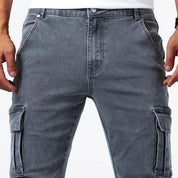 Massimo | Cargo Elastici Jeans
