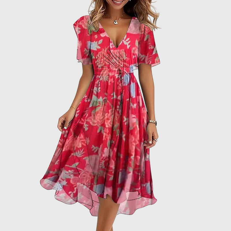 Giulia | Elegante Fluido Abito Midi