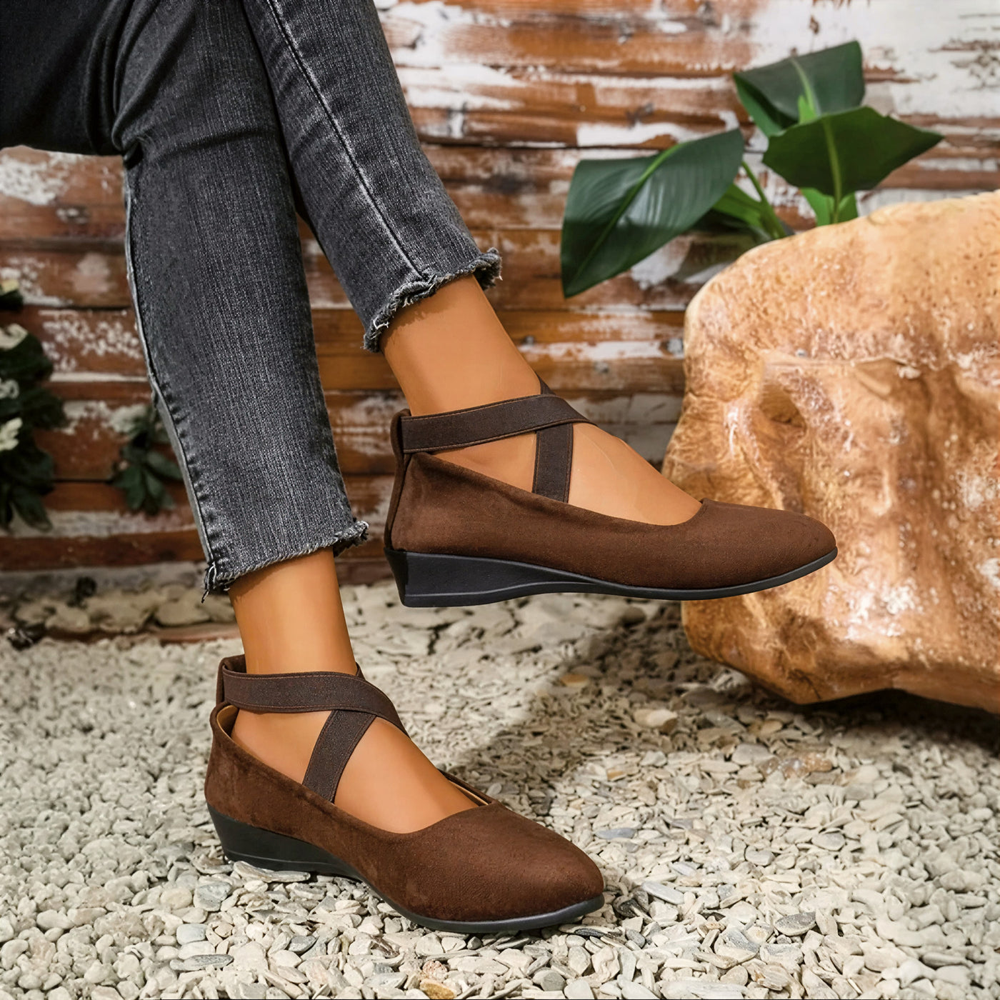 Varano™ – Ballerine Eleganti con Zeppa Chiusa