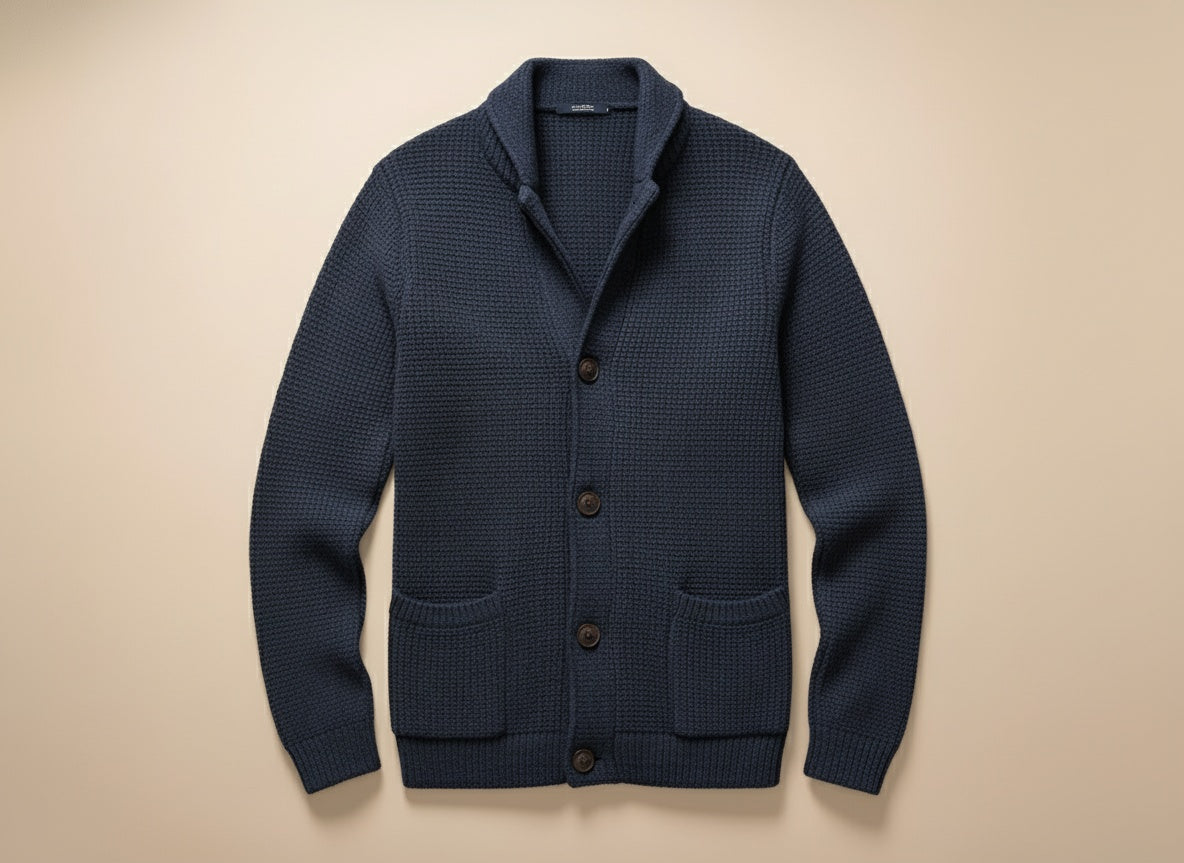 Matteo | Raffinato Morbido Cardigan a Maglia