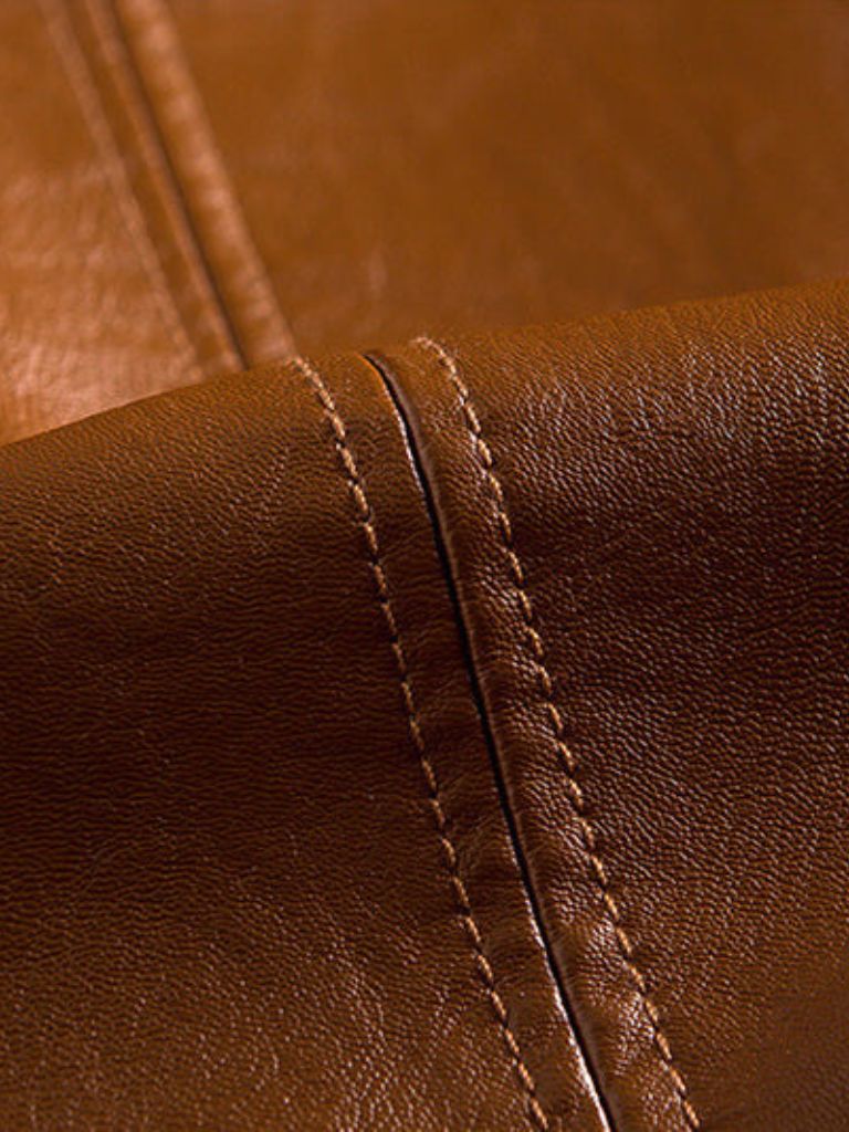 Enzo Vallini  Giacca  in Pelle Raffinata