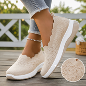 Brezza scarpe slip-on da donna in mesh traspirante, vista laterale