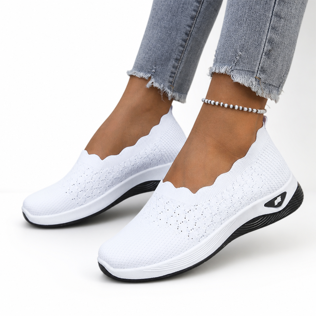 Scarpe slip-on donna Brezza colore viola, perfette per uso quotidiano