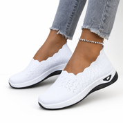 Scarpe slip-on donna Brezza colore viola, perfette per uso quotidiano