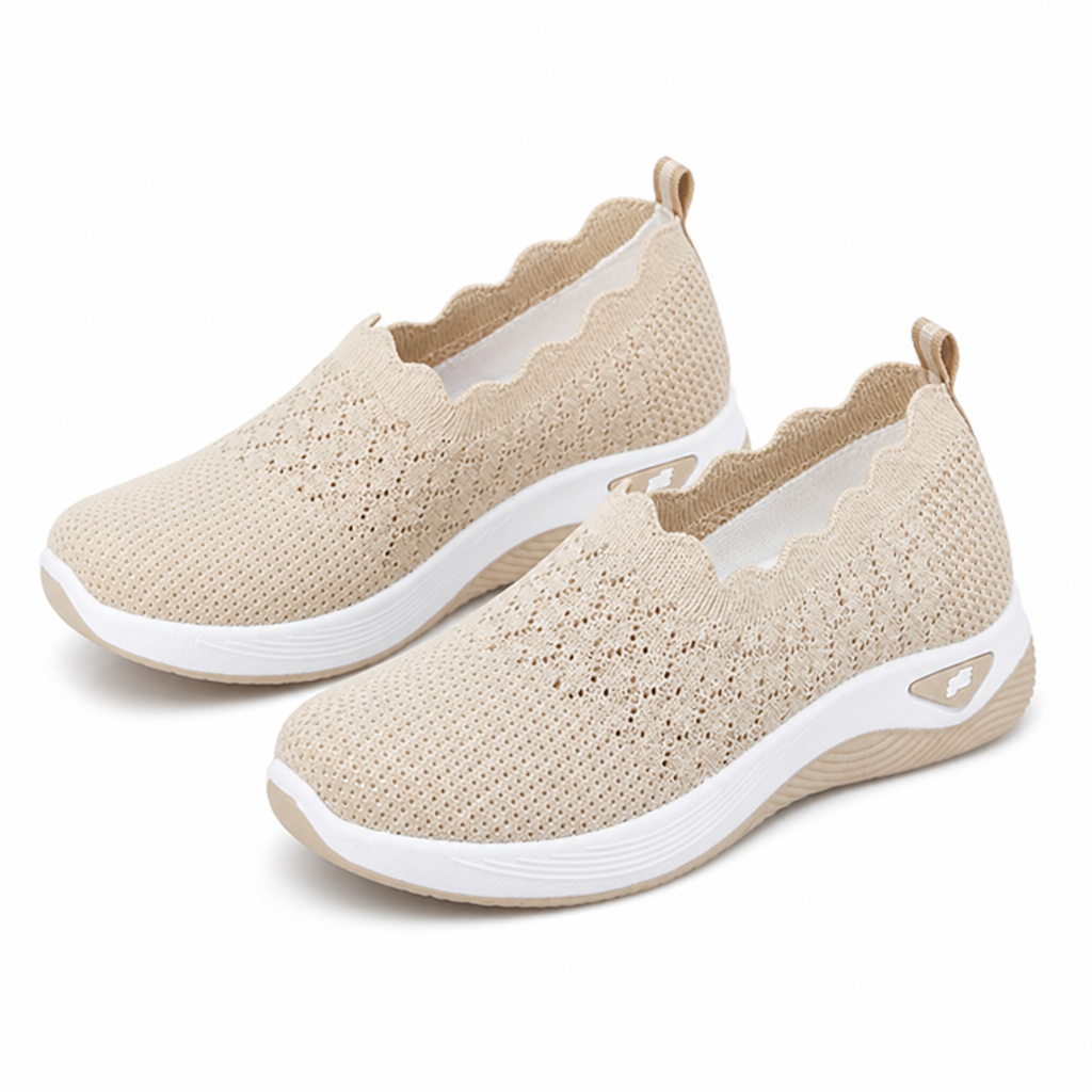 Scarpe donna senza lacci Brezza con suola ammortizzata morbida
