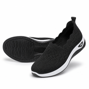 Brezza scarpe slip-on donna colore blu, vista dall'alto