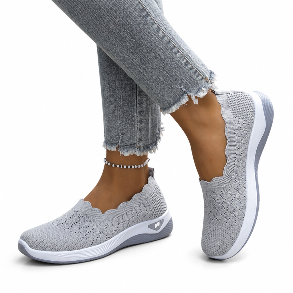 Dettaglio suola morbida e leggera scarpe donna Brezza