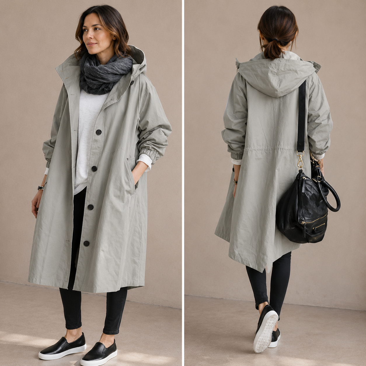 Tempestra Giacca Antipioggia Impermeabile Donna | Giacca Outdoor Leggera Antivento