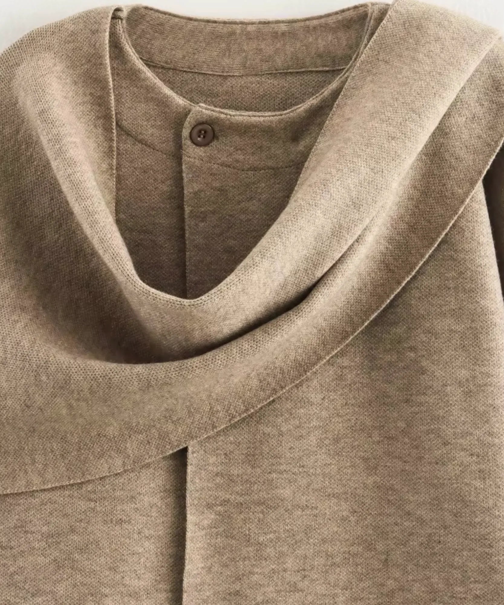 Cappotto oversize donna in lana adatto all'ufficio e all'uso quotidiano