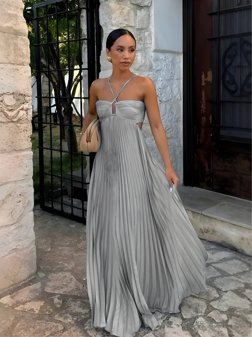 Maxi dress donna ideale per serate estive e vacanze al mare