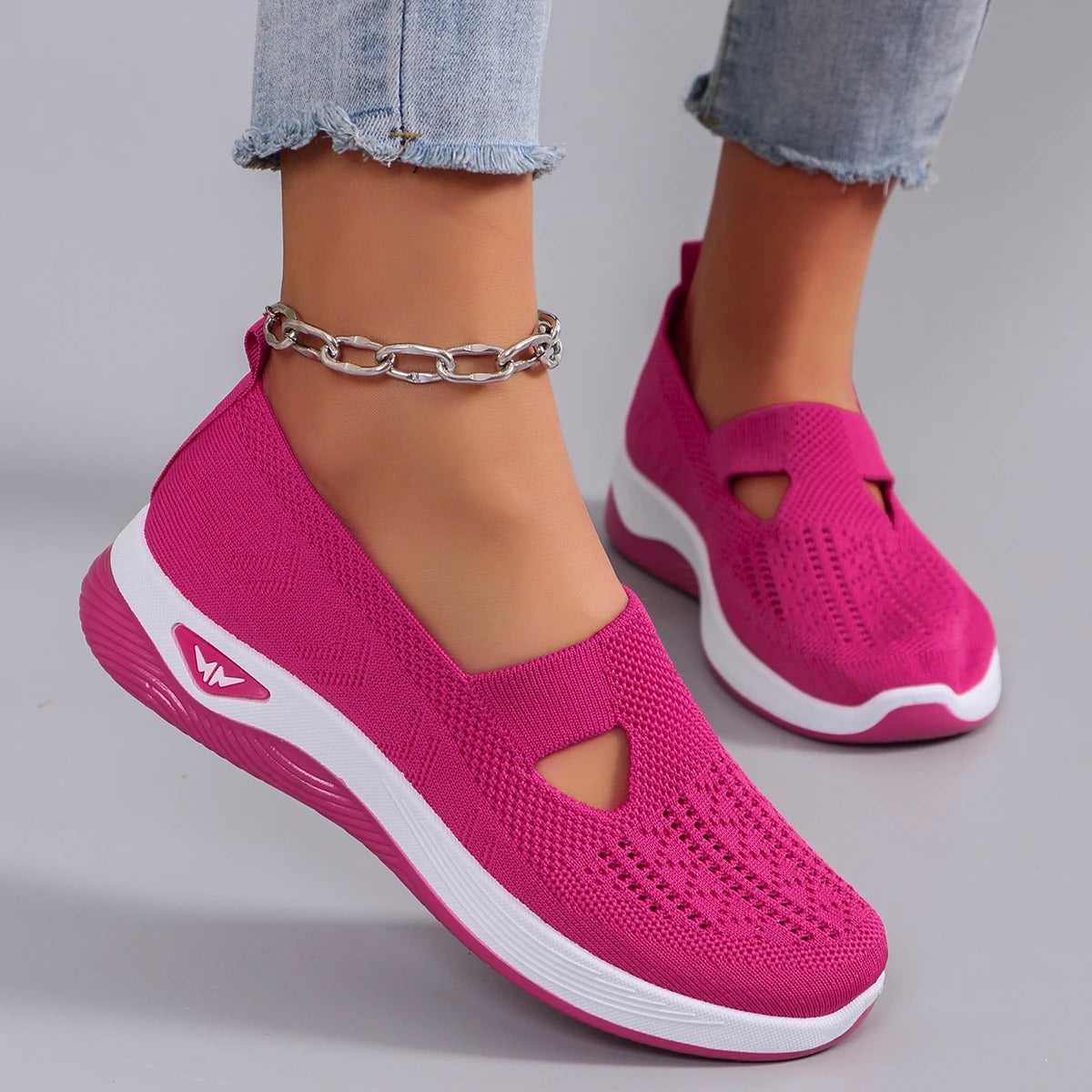Elara scarpa pantofola ortopedica donna colorazione blu