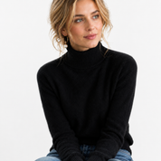 Aurelia Maglione Dolcevita Donna in Cashmere | Maglia Morbida e Calda