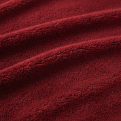 Felpa coperta oversize colore vino rosso - comfort e calore tutto il giorno