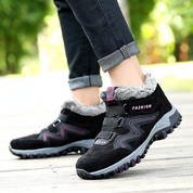 Chiusura regolabile scarpe invernali Fiora, dettaglio ravvicinato