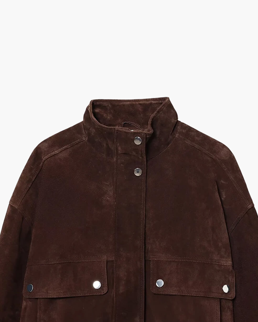 Giacca donna in ecopelle scamosciata leggera, ideale per mezza stagione primaverile ed estiva
