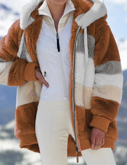 Giacca donna multicolore peluche confezione singolo capo