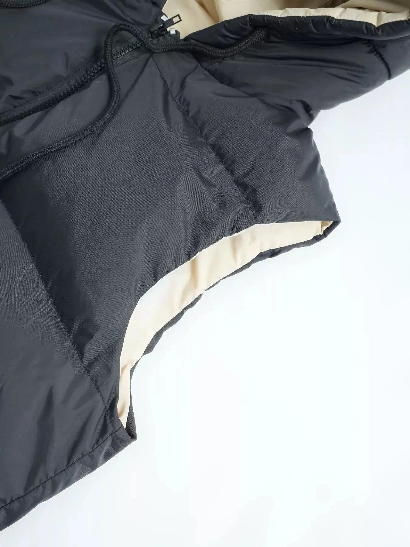 Gilet lungo imbottito donna taglia S colore nero