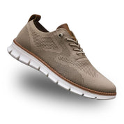 Giordano all-day walkers bianche indossate da donna vista laterale