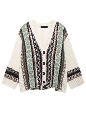 Maglione donna a trecce Fiora disponibile in taglie S, M e L