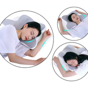 Cuscino Nimbus memory foam aperto che mostra la struttura interna per il sollievo dalla pressione