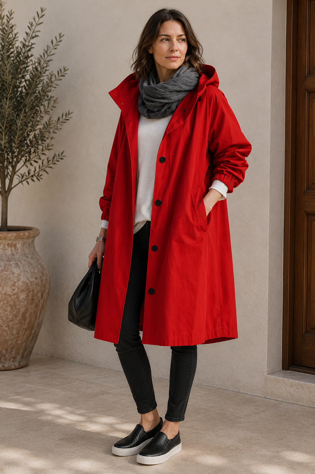Nubia giacca impermeabile donna colore turchese per attività outdoor